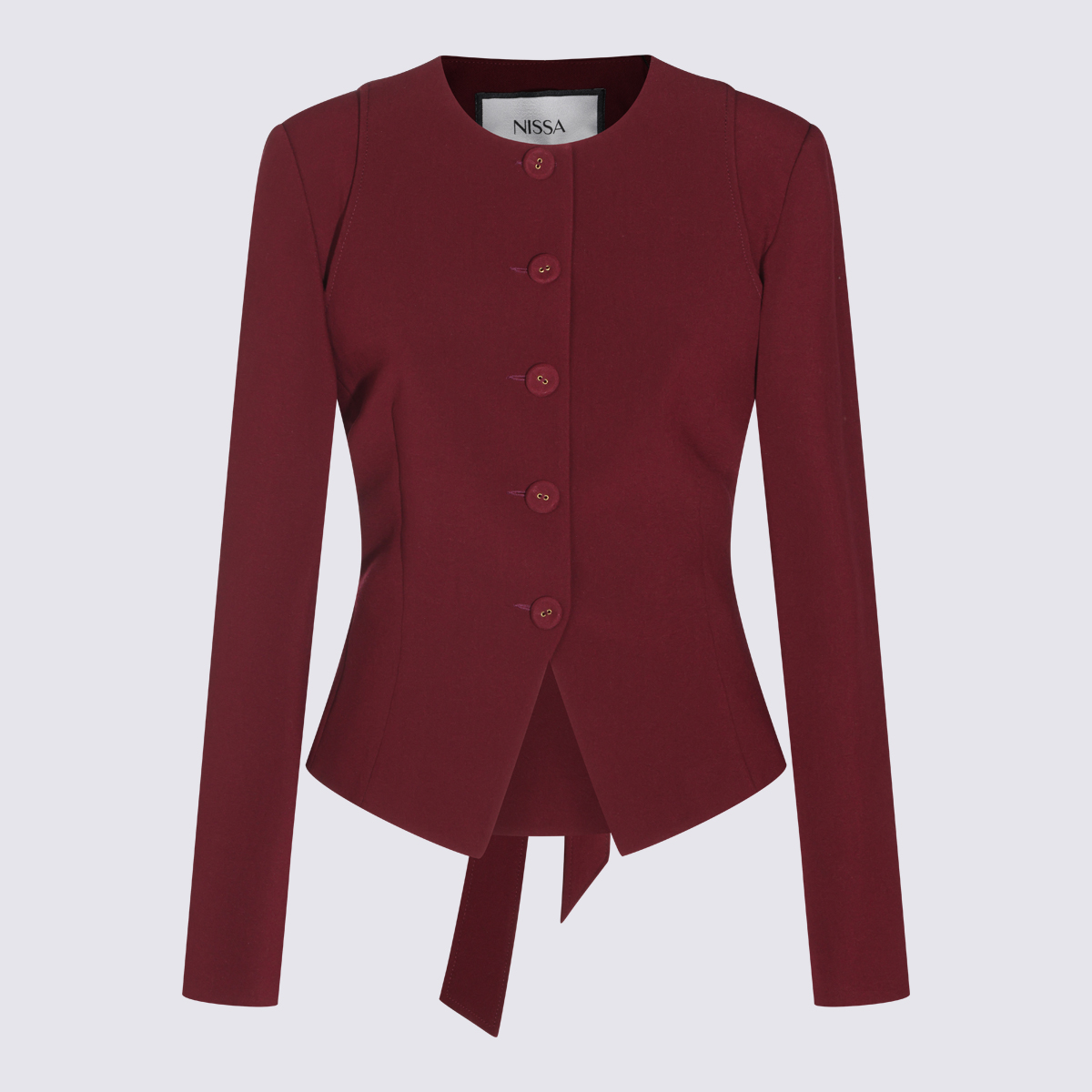 [NISSA] Jacket FW26 S1366BORDEAUX