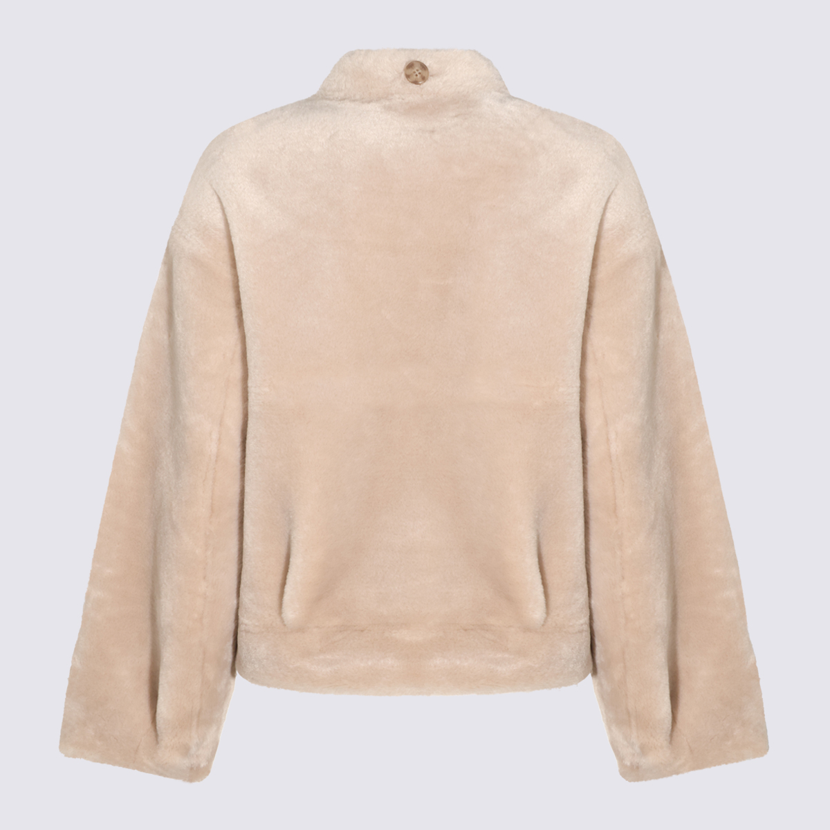 [Urbancode] Fur Jacket FW26 BJ20395CHALK AND SAND