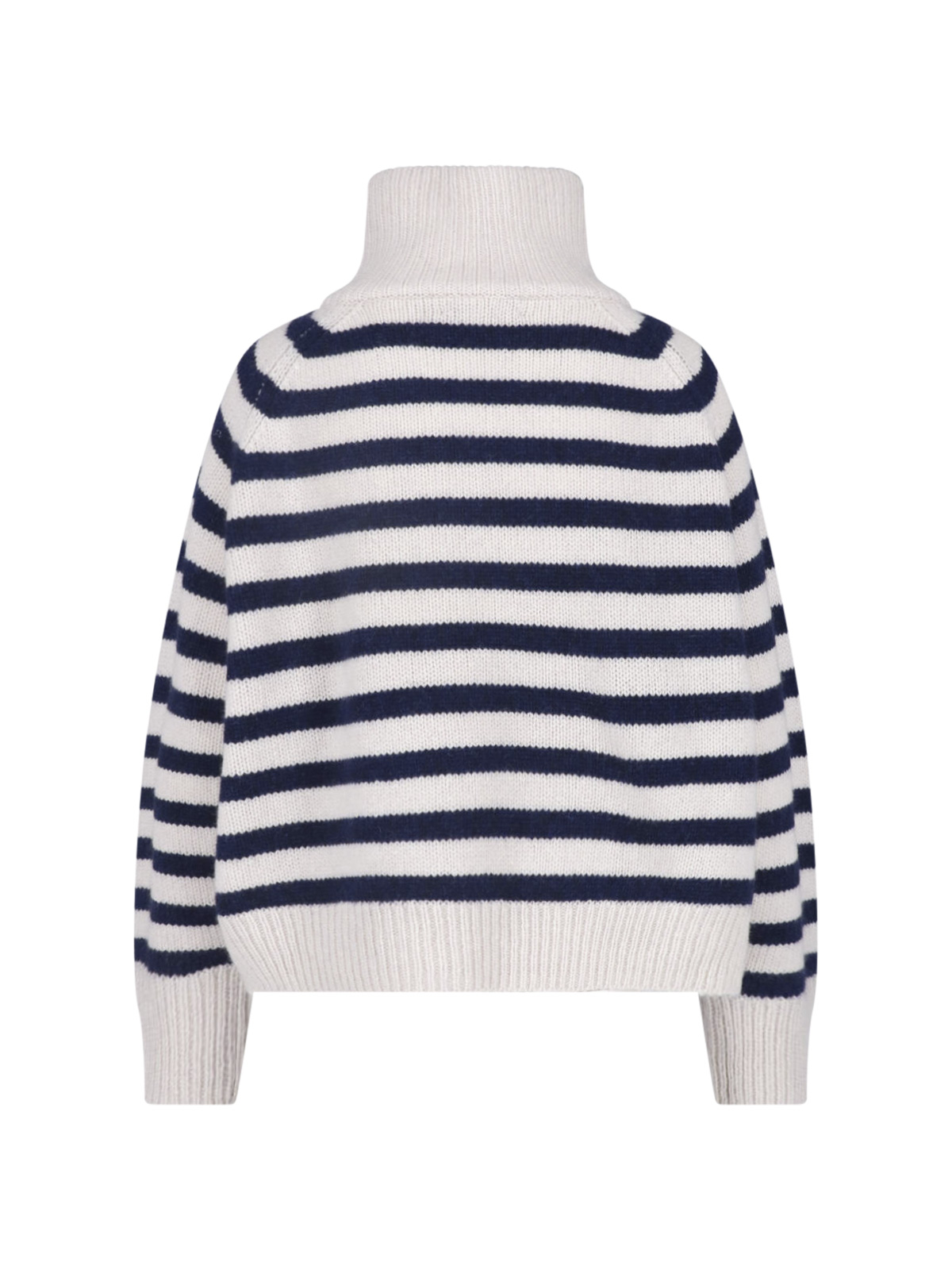 [Nili Lotan] Knitwear FW26 81413 Y347IVORY MARINE STRIPE