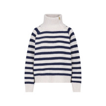 [Nili Lotan] Knitwear FW26 81413 Y347IVORY MARINE STRIPE