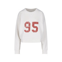 [Nili Lotan] Sweatshirt FW26 13740 K31ECRU RED PRINT