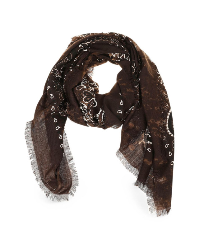 [Destin] Scarf FW26 JILQUA CHOCO