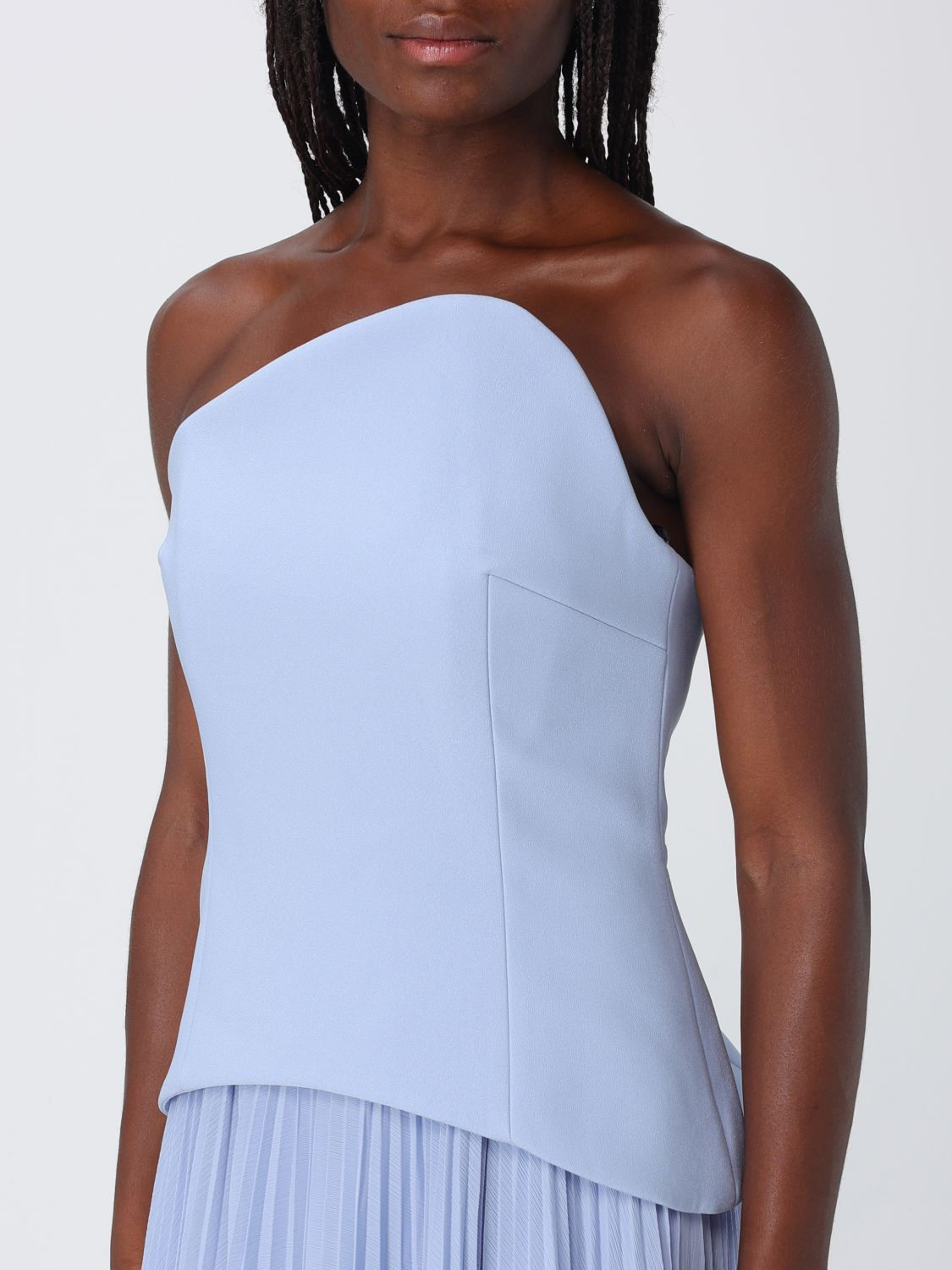 [Solace London] Sleeveless dress FW26 OS44017 LIGHTBLUE