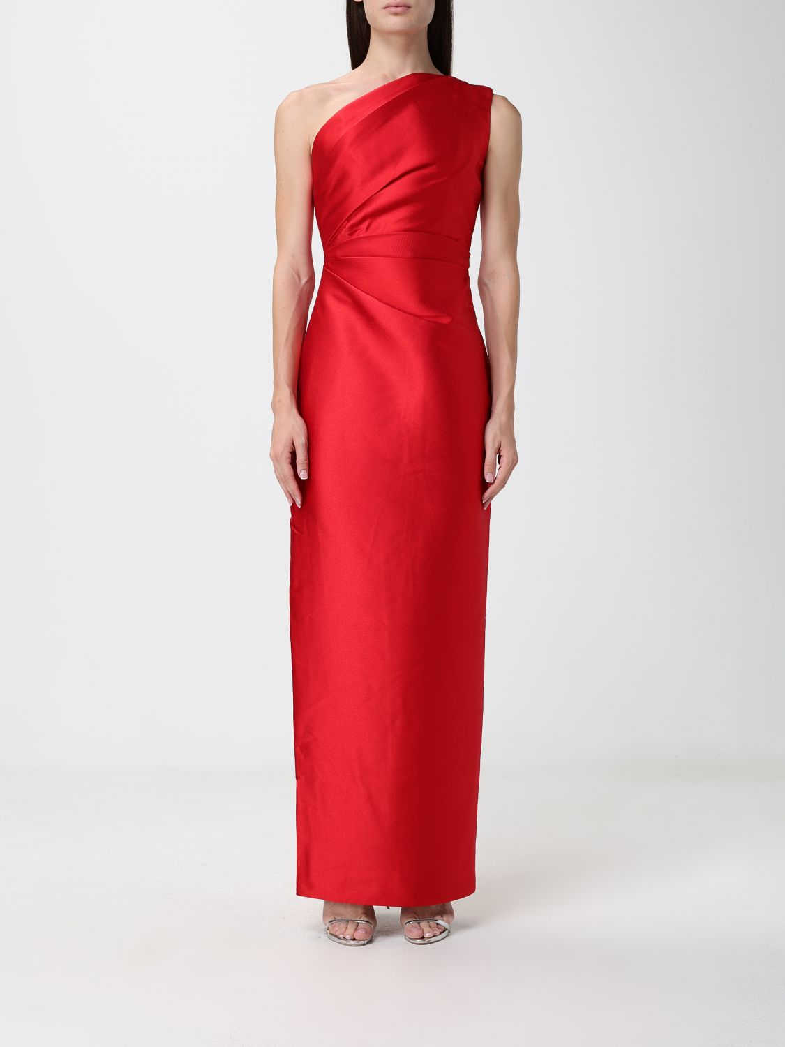 [Solace London] Sleeveless dress FW26 OS37025 RED