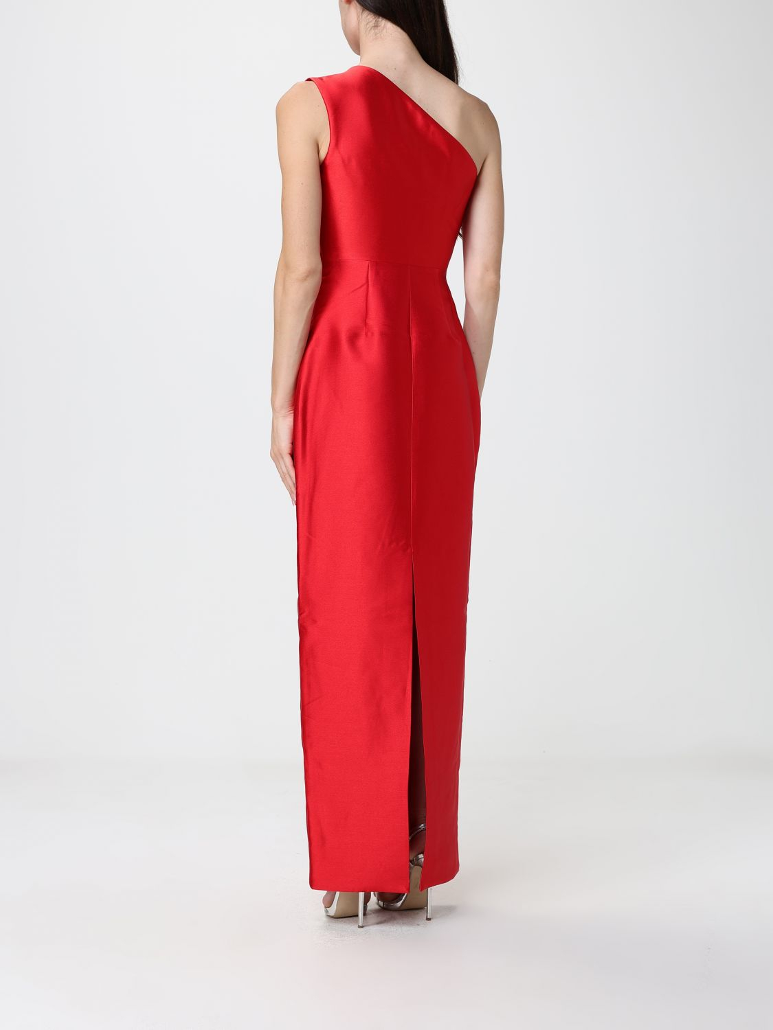 [Solace London] Sleeveless dress FW26 OS37025 RED