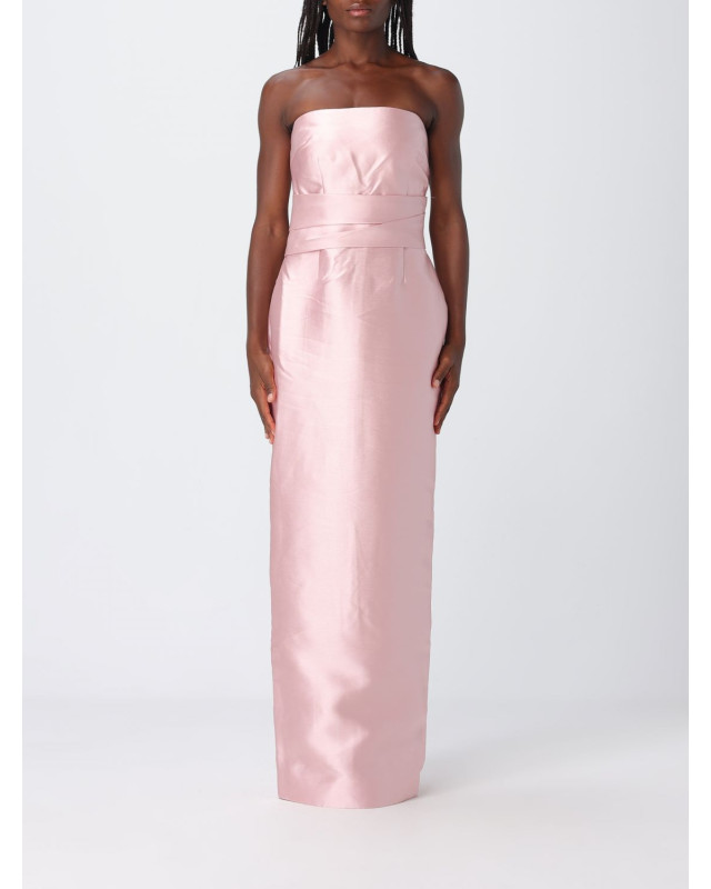 [Solace London] Sleeveless dress FW26 OS48036 PALEPINK