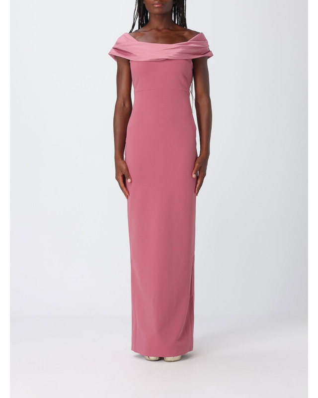 [Solace London] Sleeveless dress FW26 OS48023 DARK ROSE