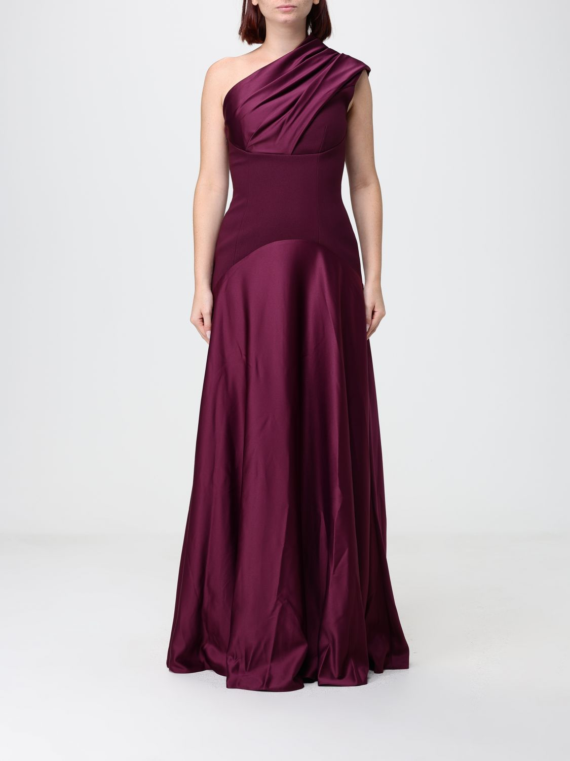 [Solace London] Sleeveless dress FW26 OS48013 GRAPE