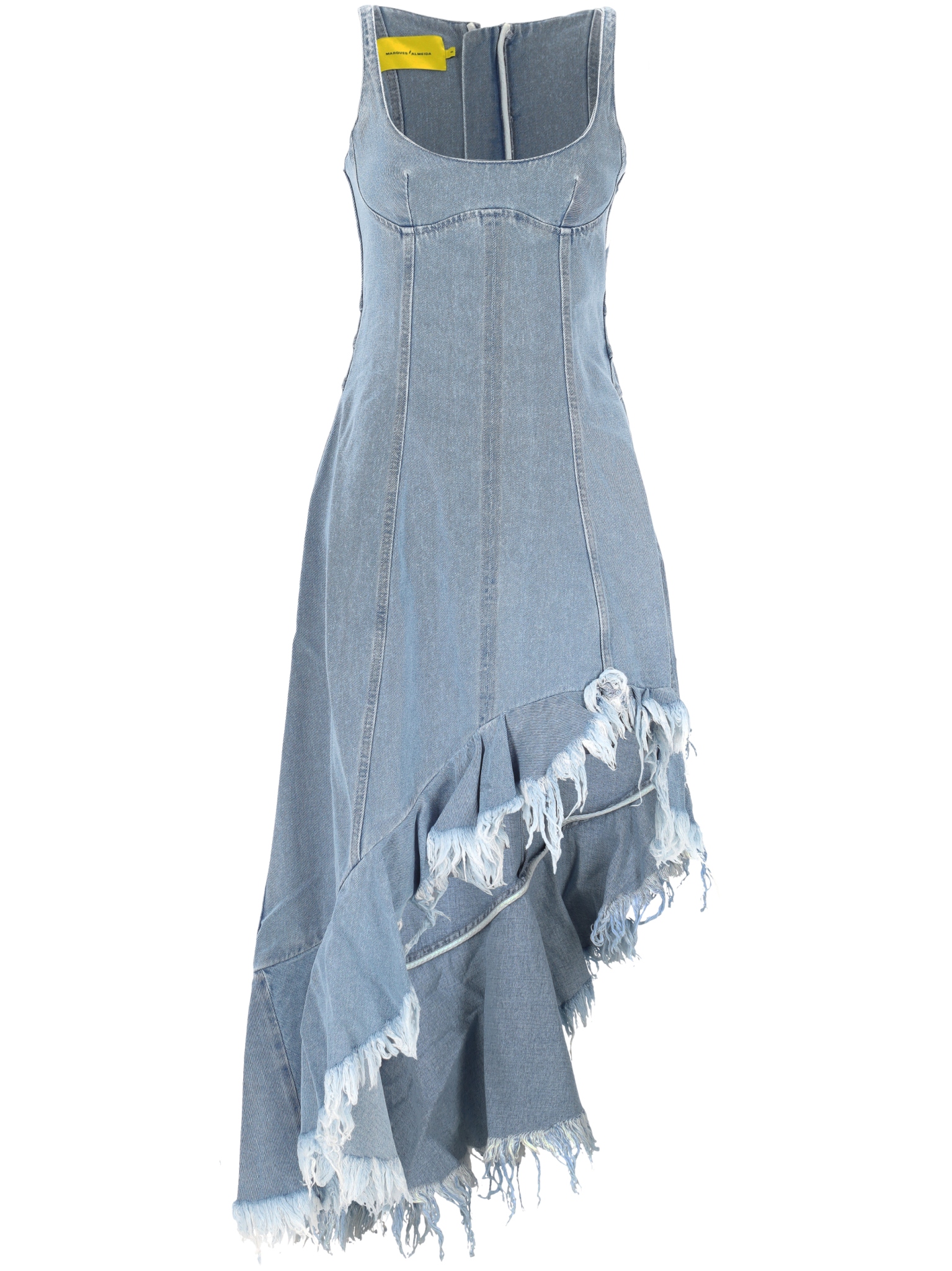 [Marques Almeida] Sleeveless dress FW25 PF25DR0481DNMLBLLIGHT BLUE
