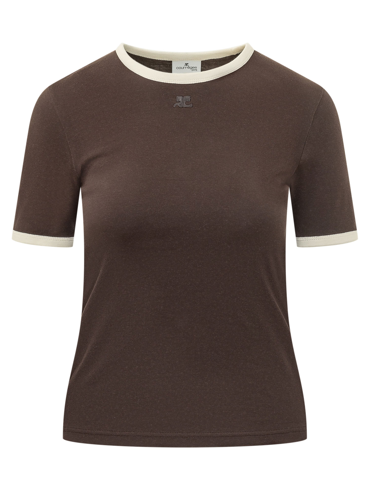 [Courreges] T-shirts Short Sleeve FW26 326JTS017JS0300 B384