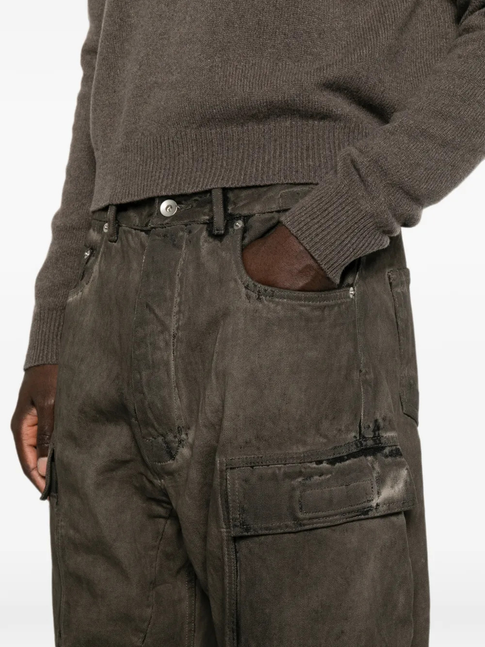 [RICK OWENS DRKSHDW] Jeans FW26 DU02F6361DRK34