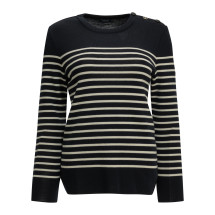 [SAINT JAMES] Knitwear FW26 735-YNAVY/BLAN/TULI
