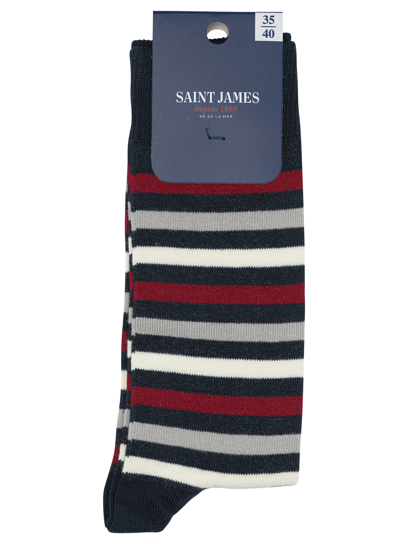 [SAINT JAMES] Socks FW26 1195PMARINE/PERSAN