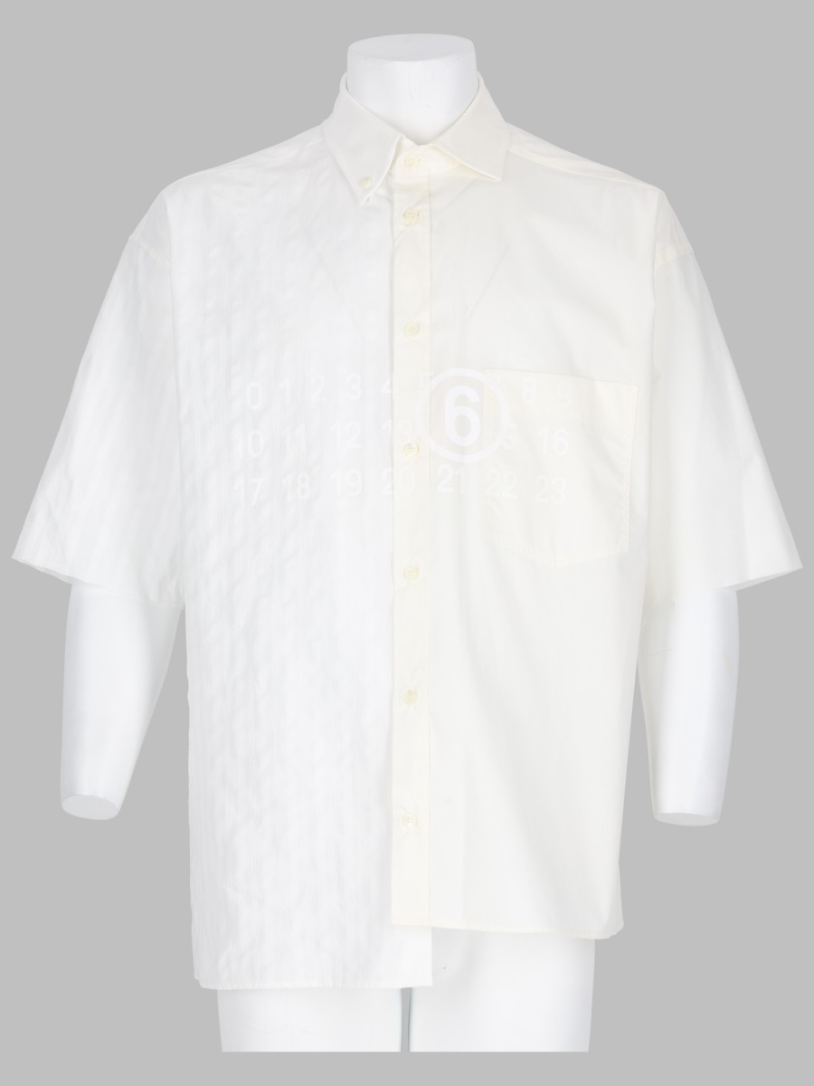 [MM6 Maison Margiela] Shirts Short Sleeve SS26 SH0DR0007_MTN135961
