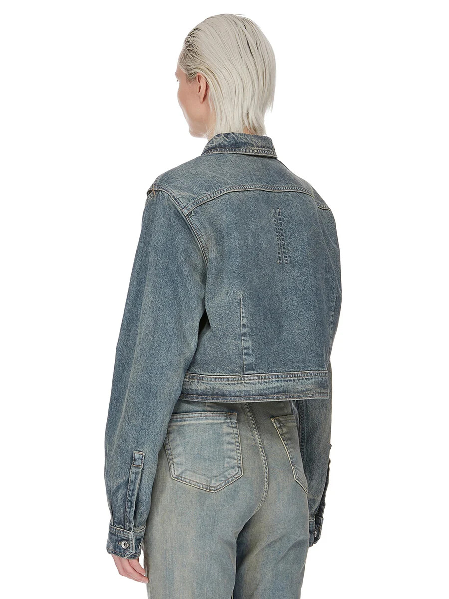 [RICK OWENS DRKSHDW] Denim Jacket FW26 DS02F6702DMI56