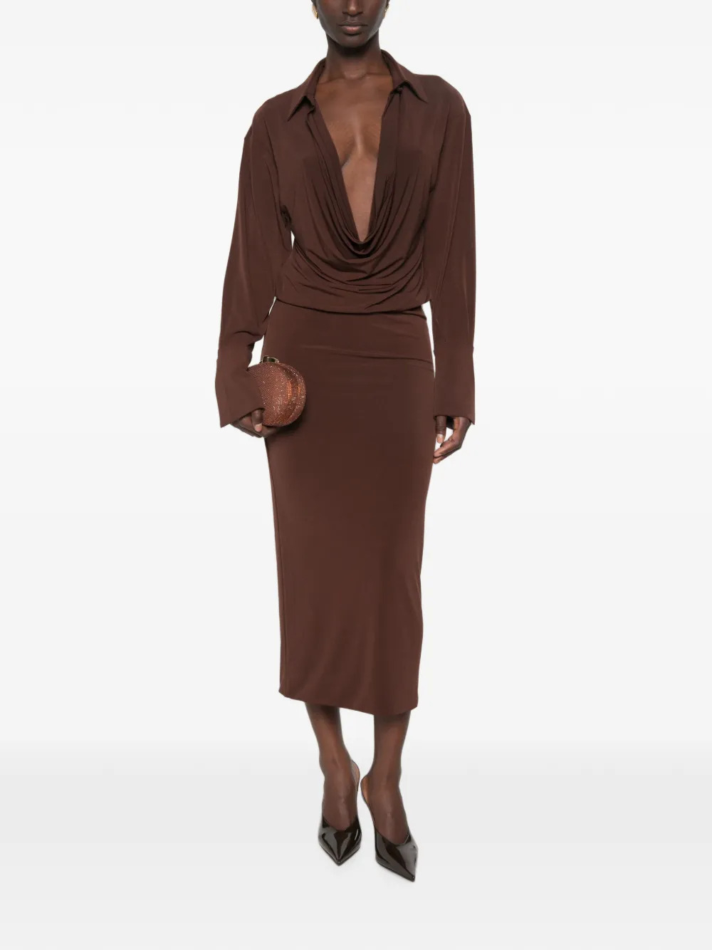 [THE ANDAMANE] Long sleeve dress FW26 T200108ATJP199641