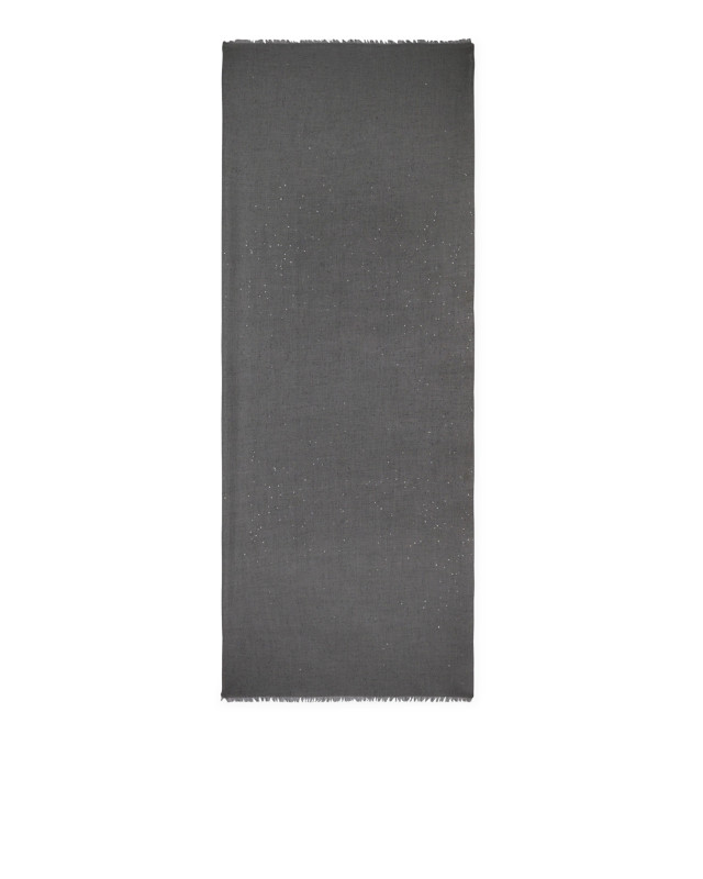 [Brunello Cucinelli] Scarf FW26 MSC915029C074 DARK GREY
