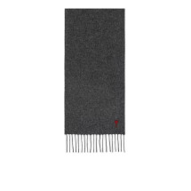 [Ami Paris] Scarf FW26 USF705AW0047A189 GRIS CARBONE