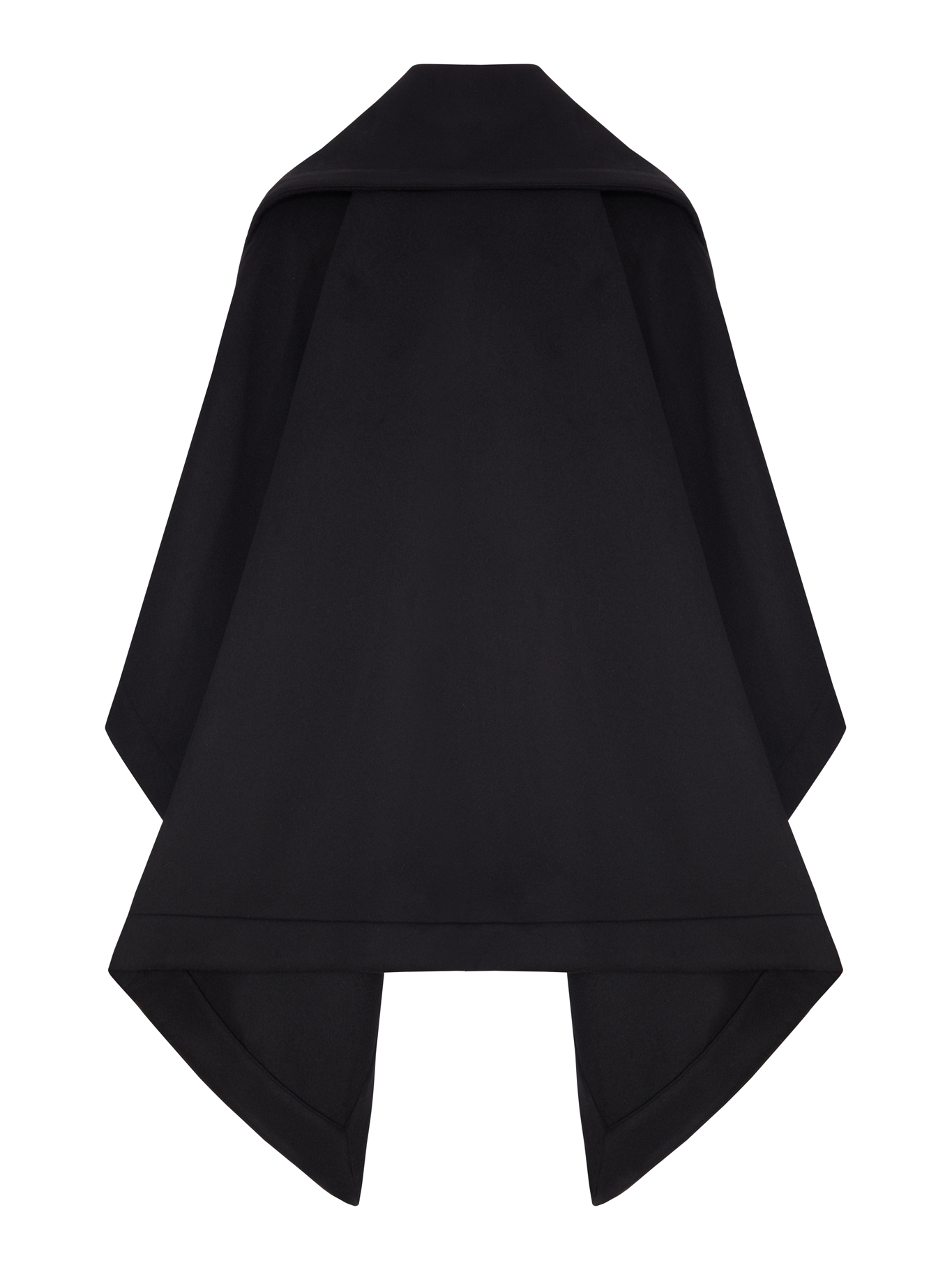 [Giorgio Armani] Cape FW26 GW004425TE20107UC001 BLACK