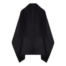 [Giorgio Armani] Cape FW26 GW004425TE20107UC001 BLACK