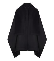 [Giorgio Armani] Cape FW26 GW004425TE20107UC001 BLACK