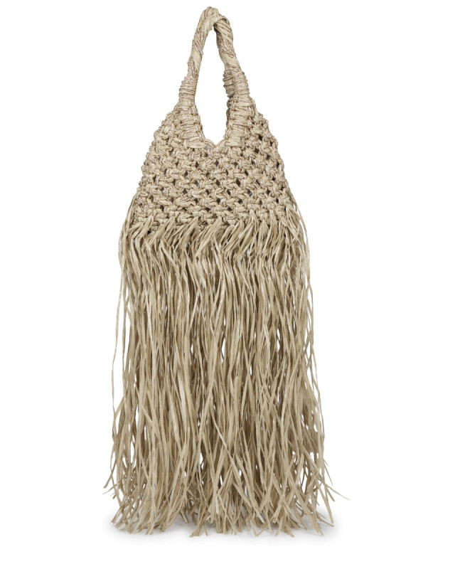 [Hibourama] Tote bag SS26 VANNIFIQUERAFIAFRANGE_OYSTER/GOLDENSHADOW