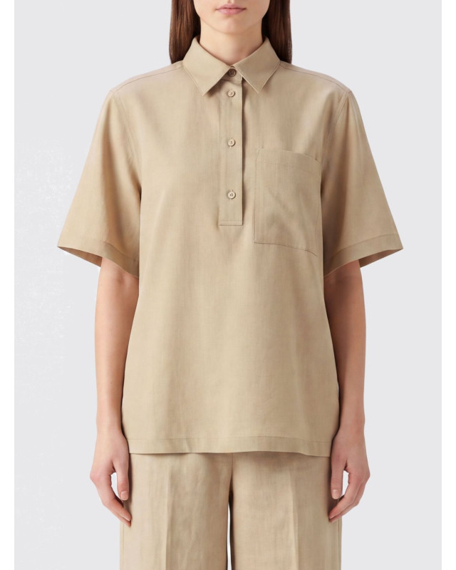 [TOTEME] Shirts Short Sleeve FW26 263WRT0762FB0475 249