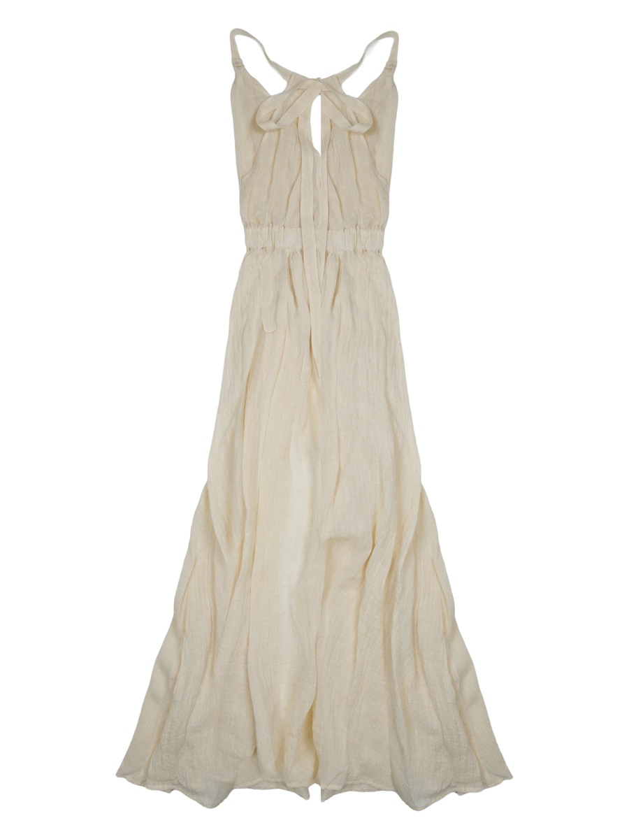 [120% LINO] Sleeveless dress SS26 33BLIW4PLI_000G486701134