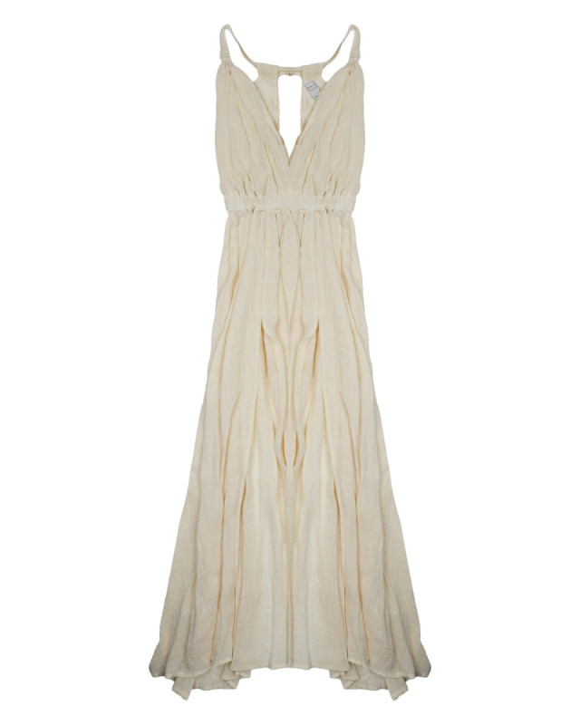 [120% LINO] Sleeveless dress SS26 33BLIW4PLI_000G486701134