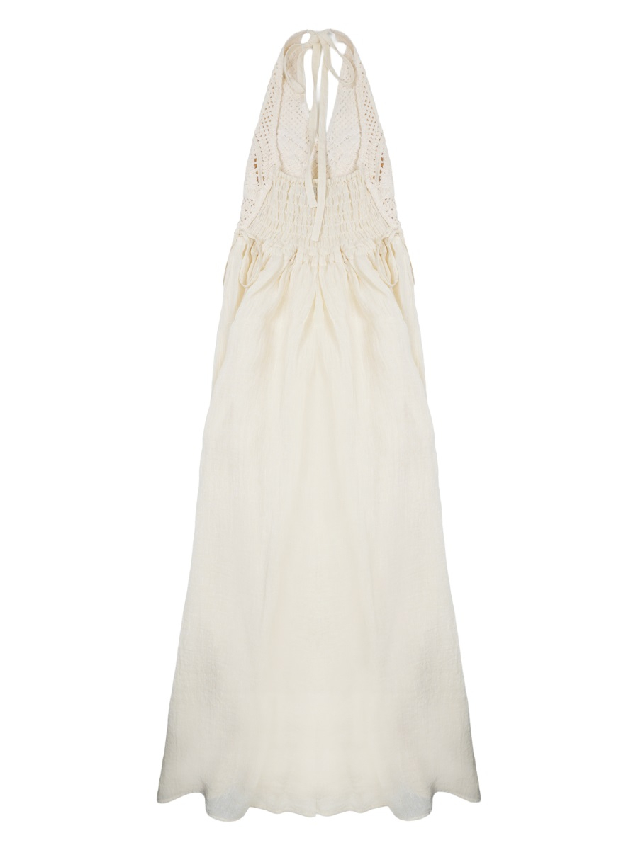[120% LINO] Sleeveless dress SS26 33BLIW4PLK_000G486701134