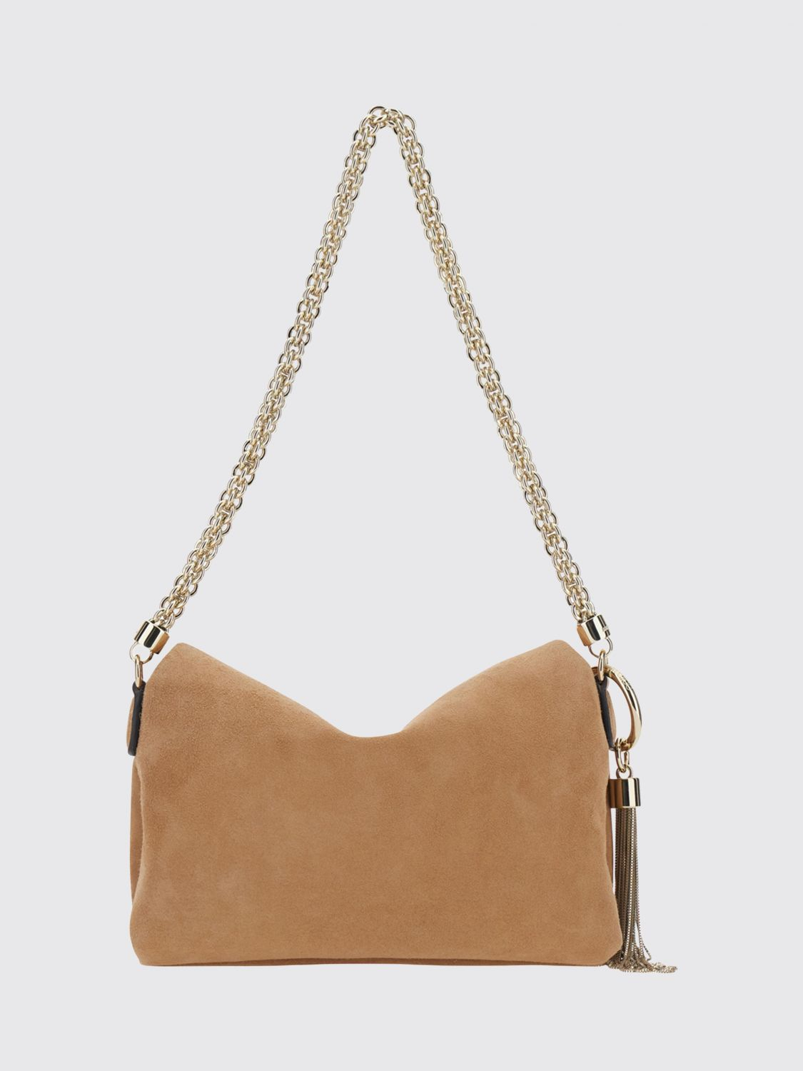 [Jimmy Choo] Shoulder bag FW26 CALLIEFLAPSUE TOFFEELIGHTGOLD