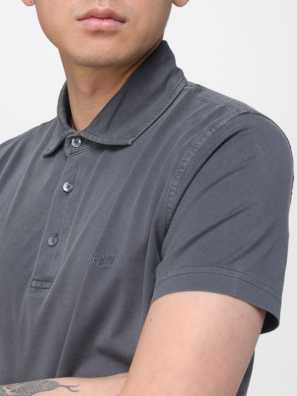 [Fay] T-shirts Short Sleeve SS26 NPMB252143TUY1 B600