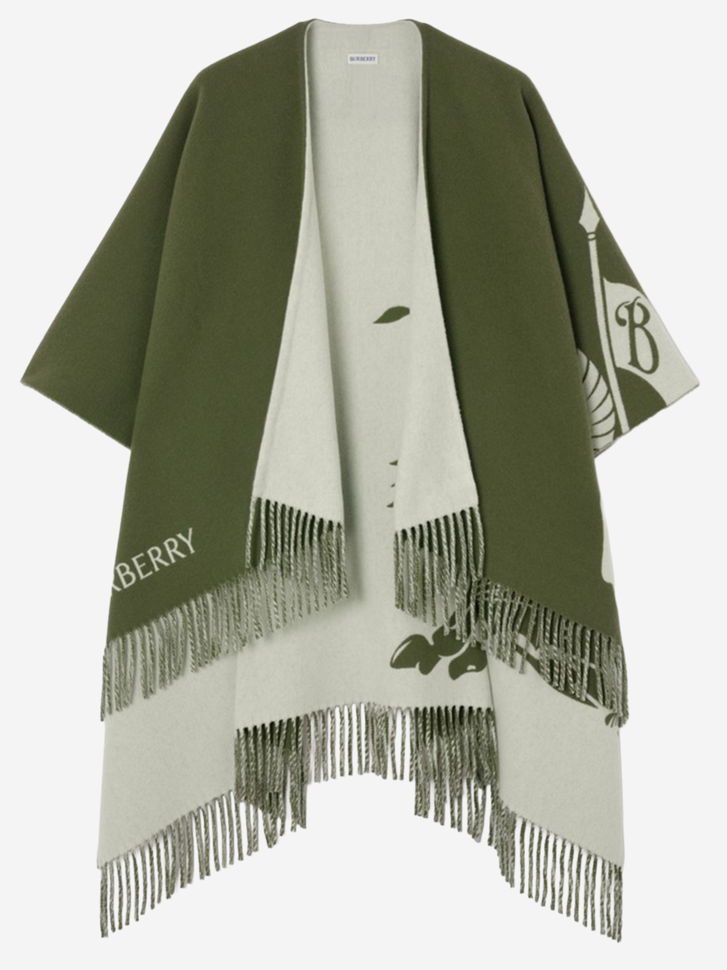 [Burberry] Cape FW26 8130428PEAGREEN