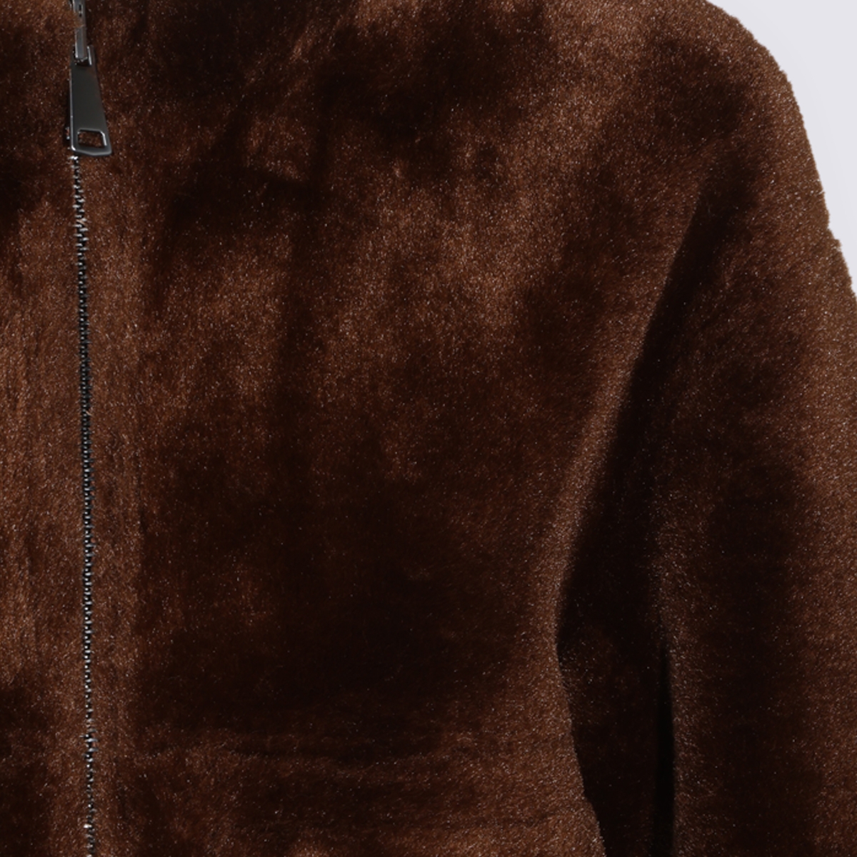 [Urbancode] Fur Jacket FW26 BJ20395COFFEE AND ESPRESSO
