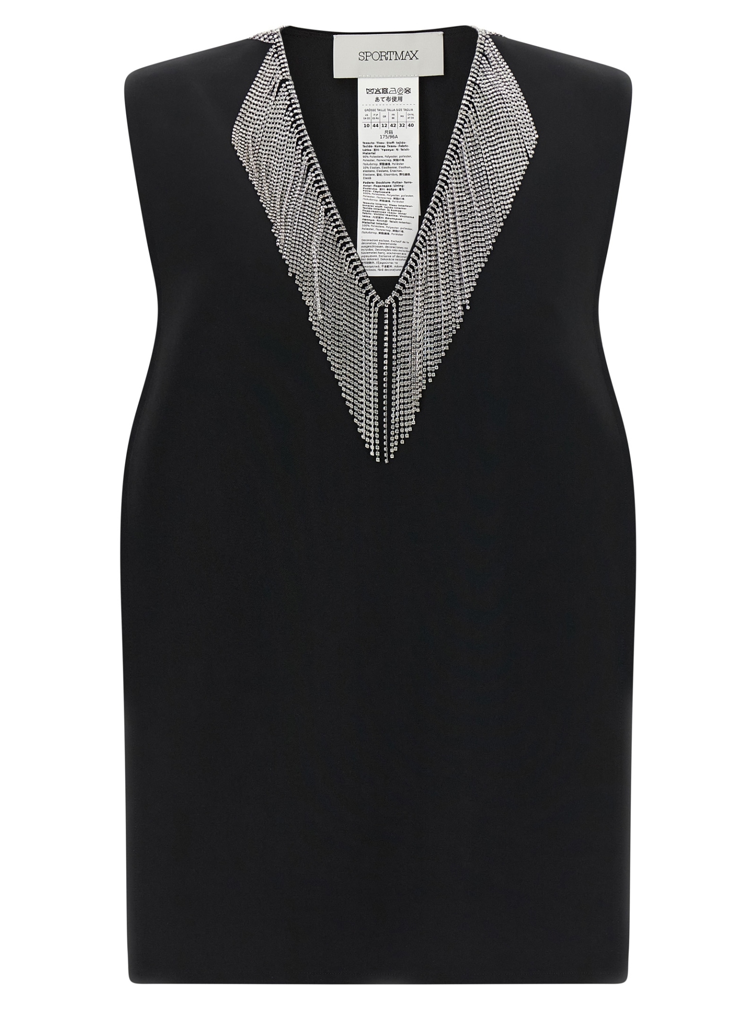 [SPORTMAX] Sleeveless dress FW26 2622166031600003