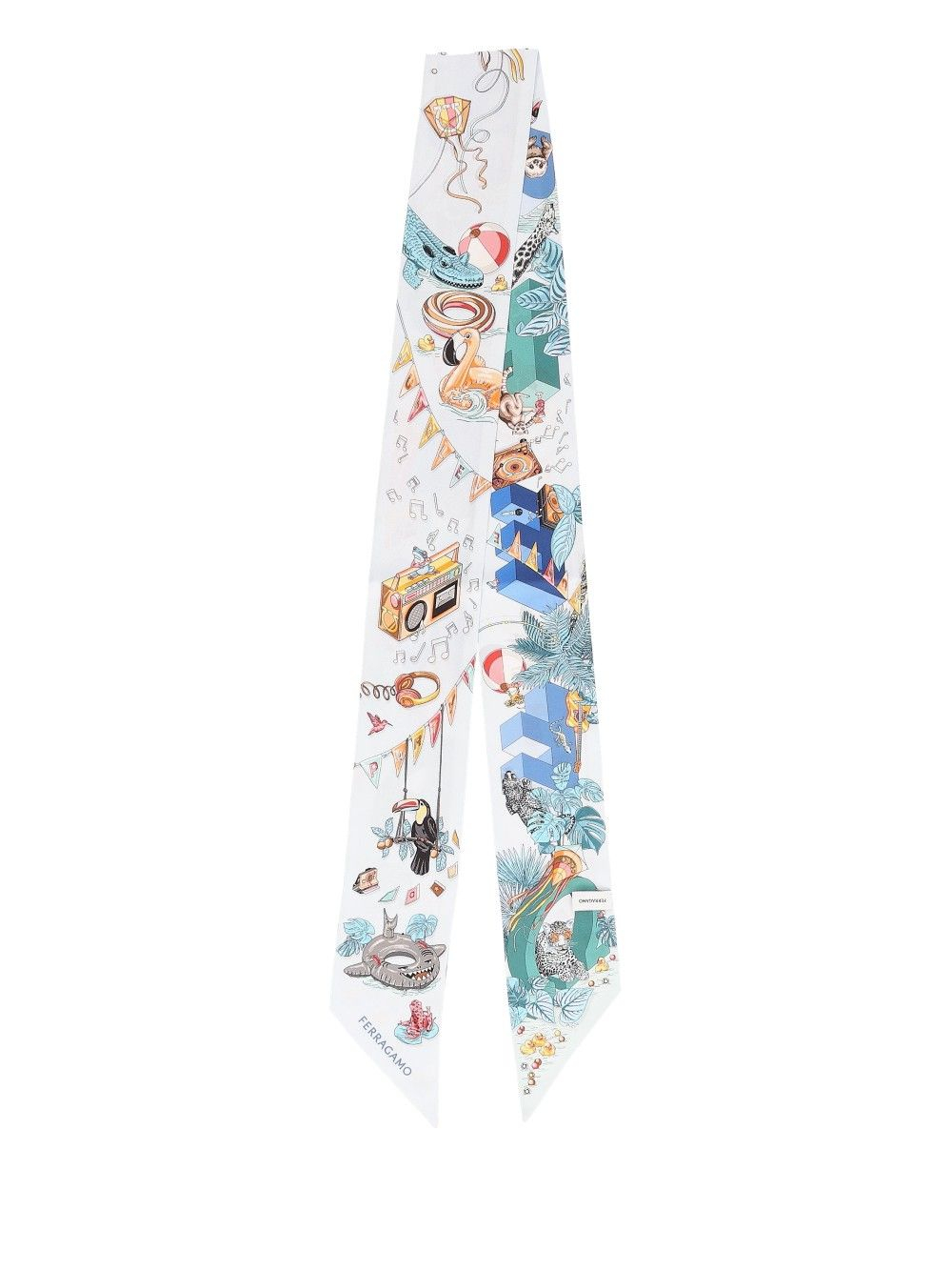 [Ferragamo] Scarf CO 321281795110003