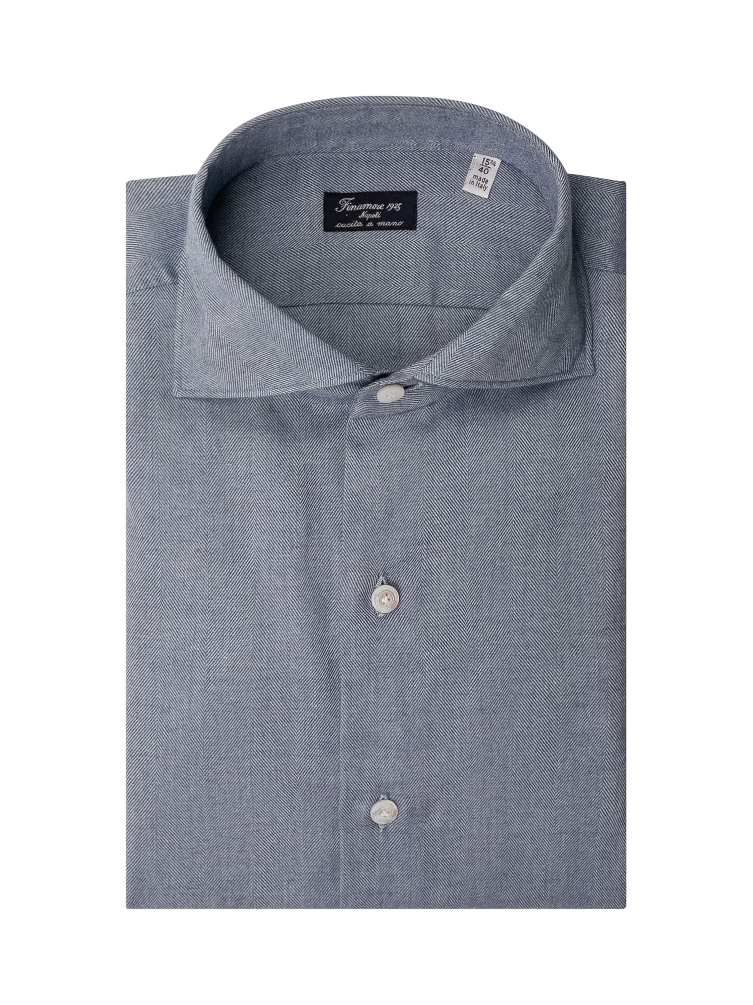 [FINAMORE 1925] Shirts Long Sleeve FW26 MLEUPSZV046283 C069209