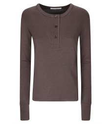 [Studio Nicholson] T-shirts Long Sleeve FW26 ROANESNW1868 ESPRESSO
