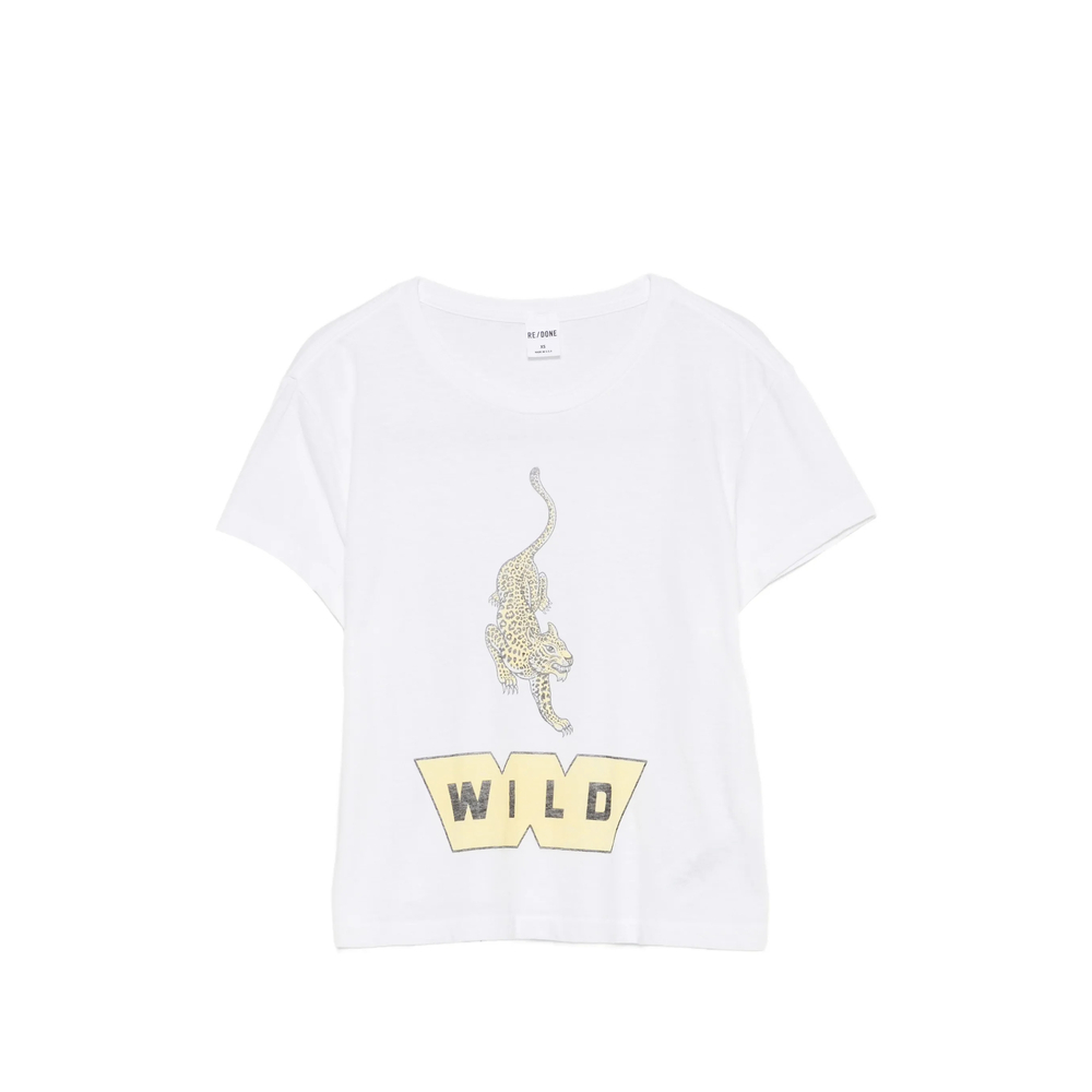 [Re/Done] T-shirts Short Sleeve FW26 024-02WBXT011  OPWHI