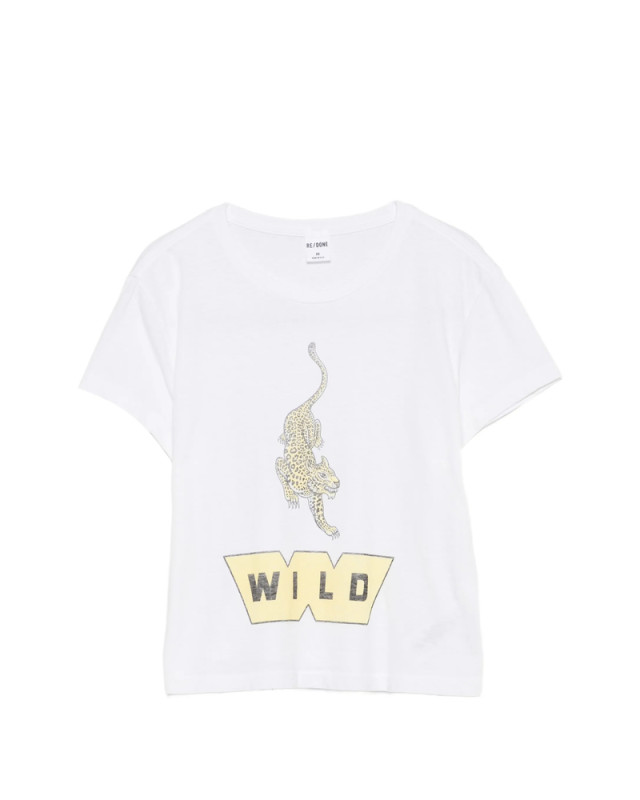 [Re/Done] T-shirts Short Sleeve FW26 024-02WBXT011  OPWHI
