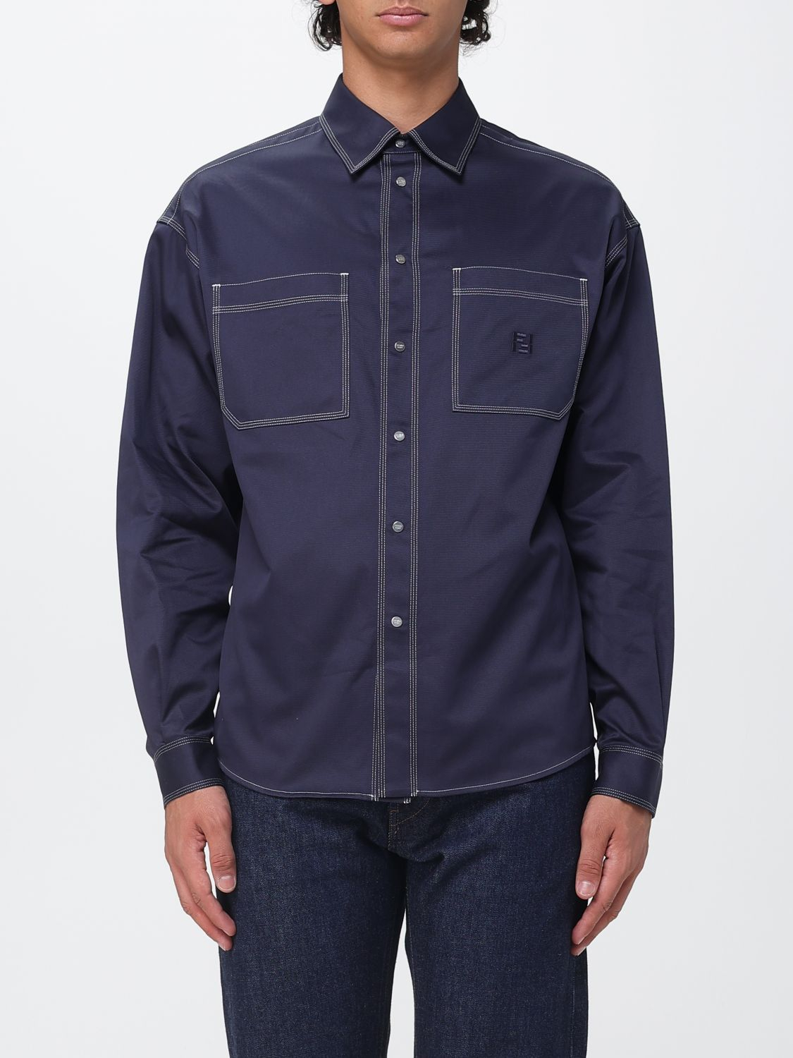 [Fendi] Shirts Long Sleeve FW26 FS1368B162 F0QA2