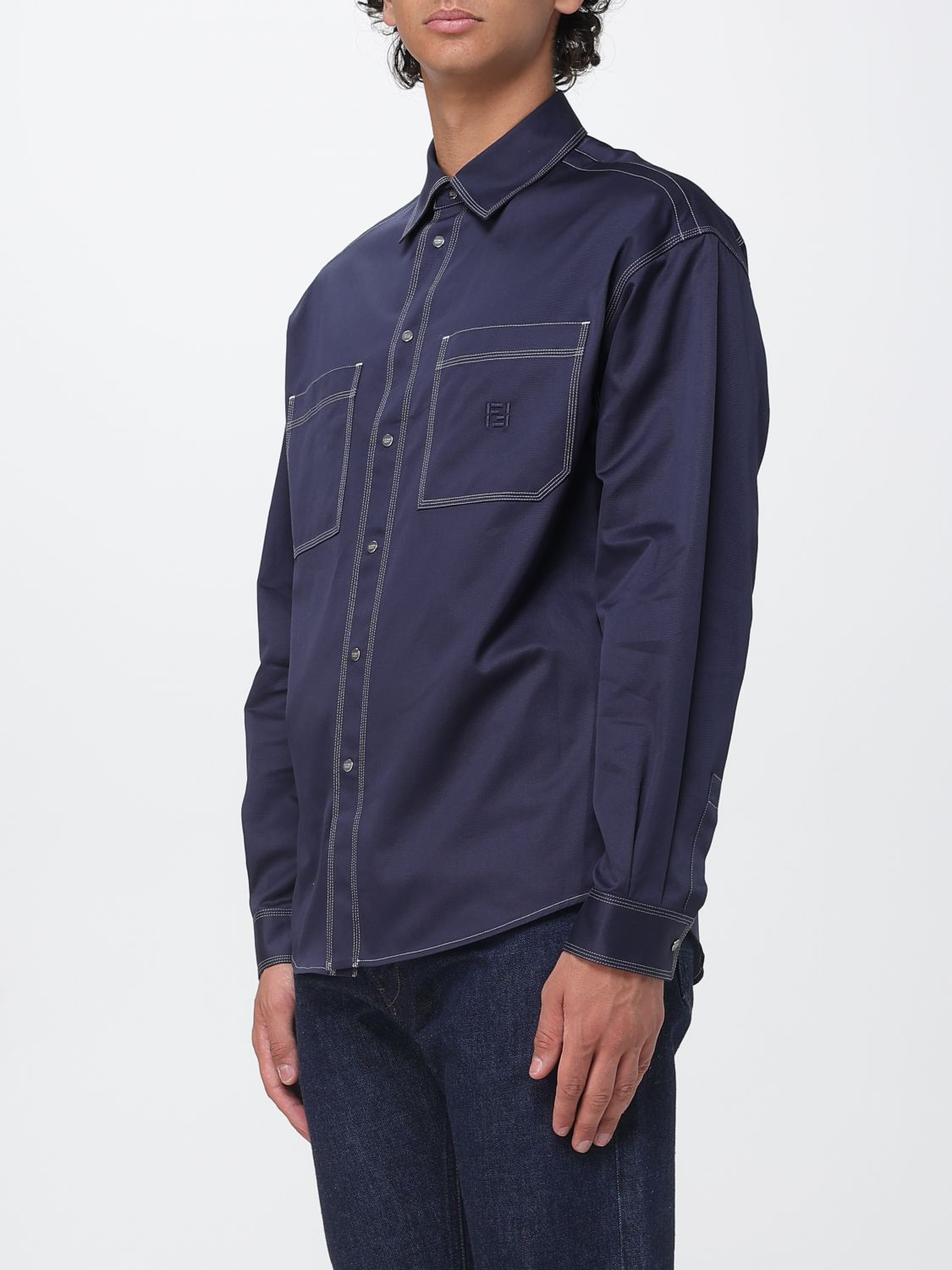 [Fendi] Shirts Long Sleeve FW26 FS1368B162 F0QA2