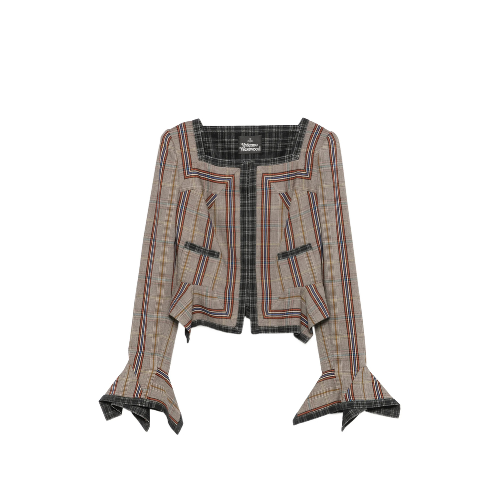 [Vivienne Westwood] Tweed jacket FW26 1401008I W01JH D207