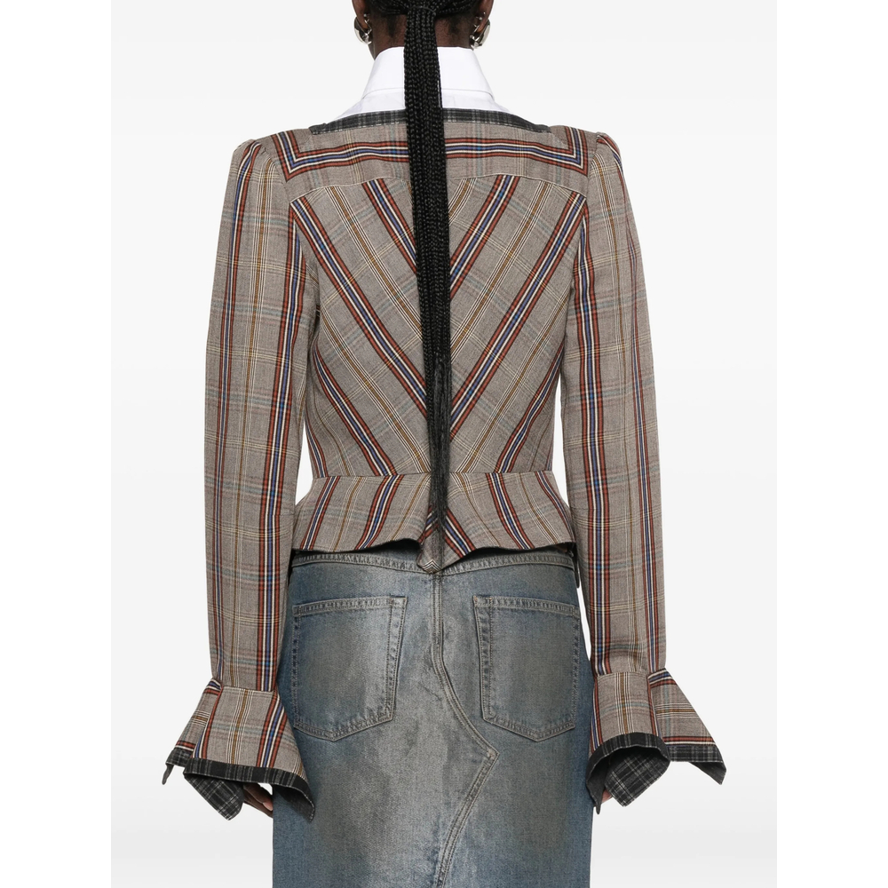 [Vivienne Westwood] Tweed jacket FW26 1401008I W01JH D207
