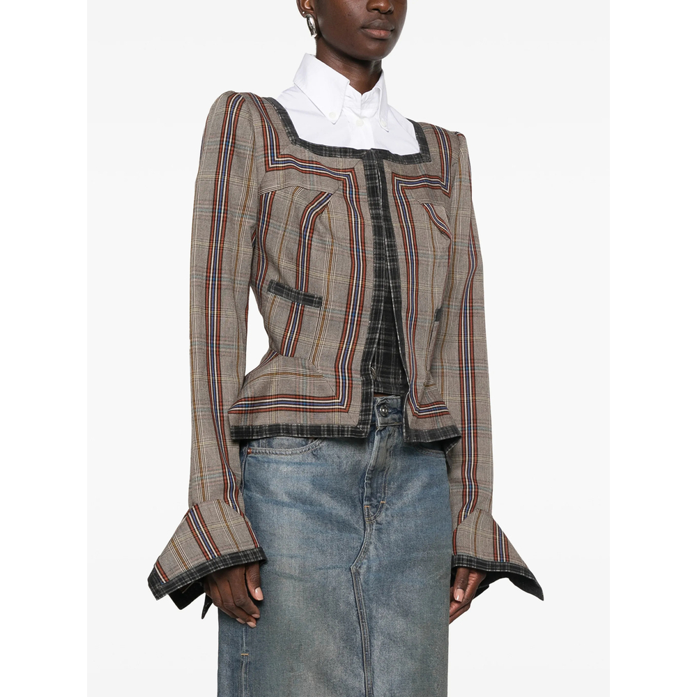 [Vivienne Westwood] Tweed jacket FW26 1401008I W01JH D207