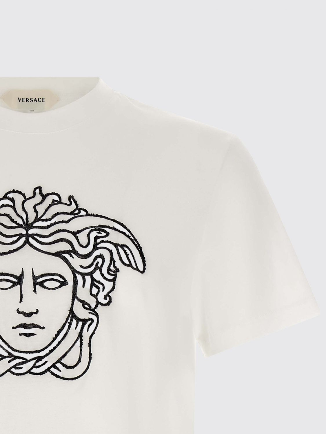 [Versace] T-shirts Short Sleeve FW26 10264521A18452 1W000