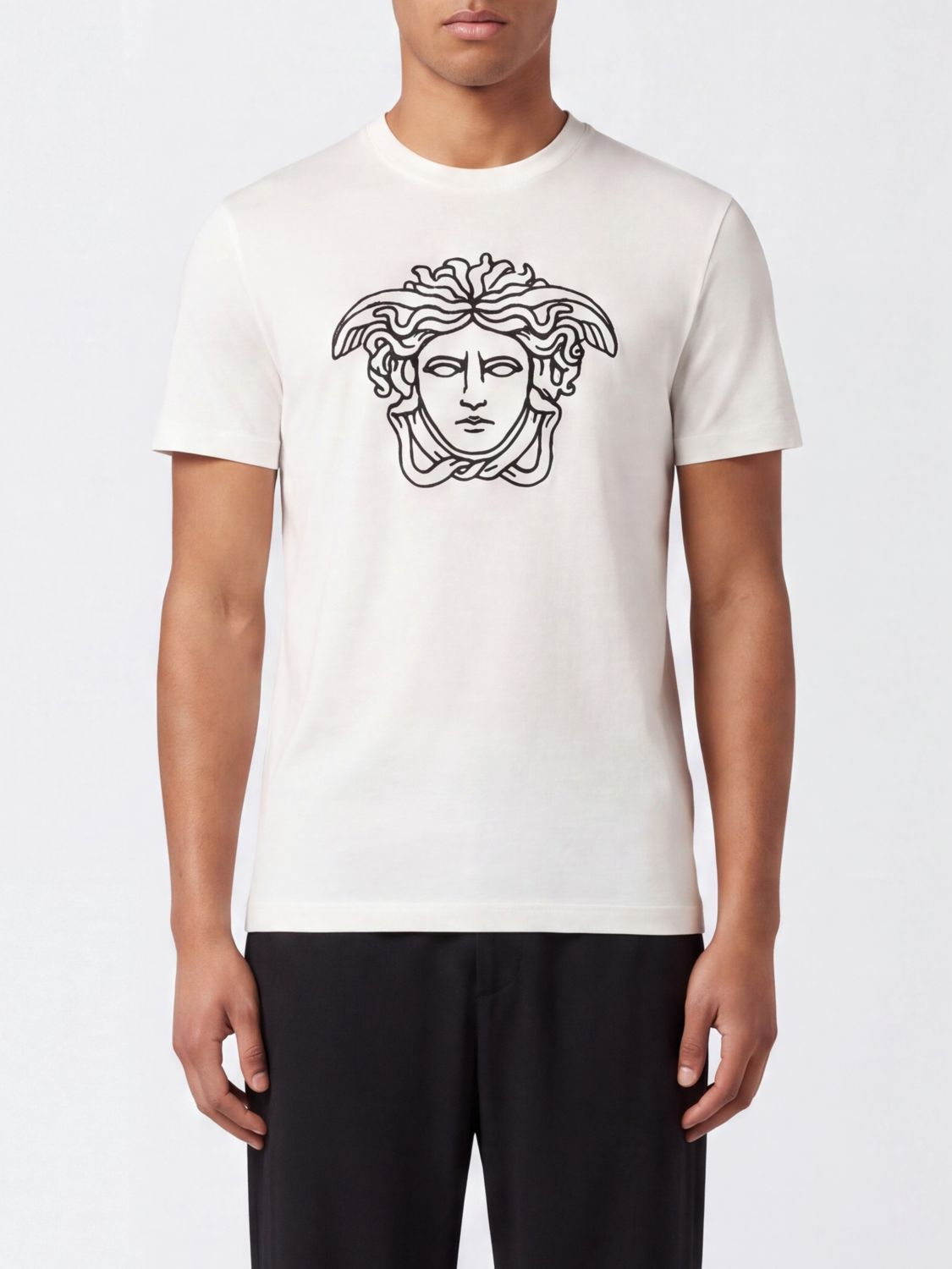 [Versace] T-shirts Short Sleeve FW26 10264521A18452 1W000