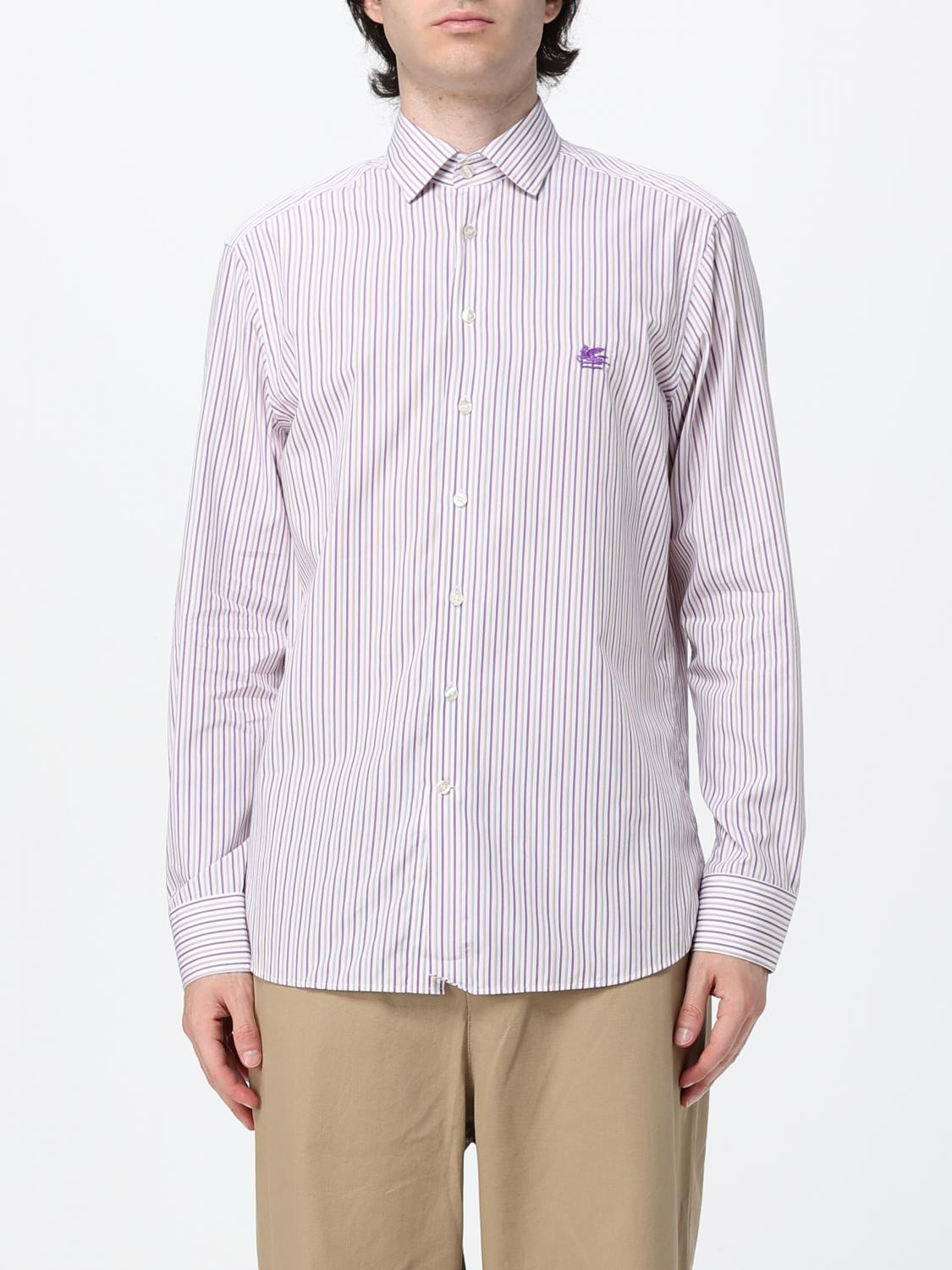 [Etro] Shirts Long Sleeve FW26 MRIB000299TR5B7 S9870
