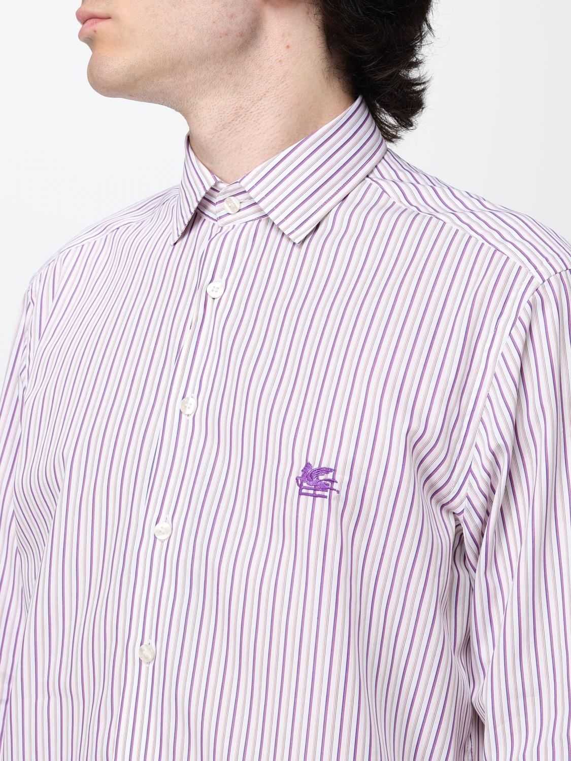 [Etro] Shirts Long Sleeve FW26 MRIB000299TR5B7 S9870