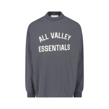 [Fear of God] T-shirts Long Sleeve SS26 RW00379IRON GREY